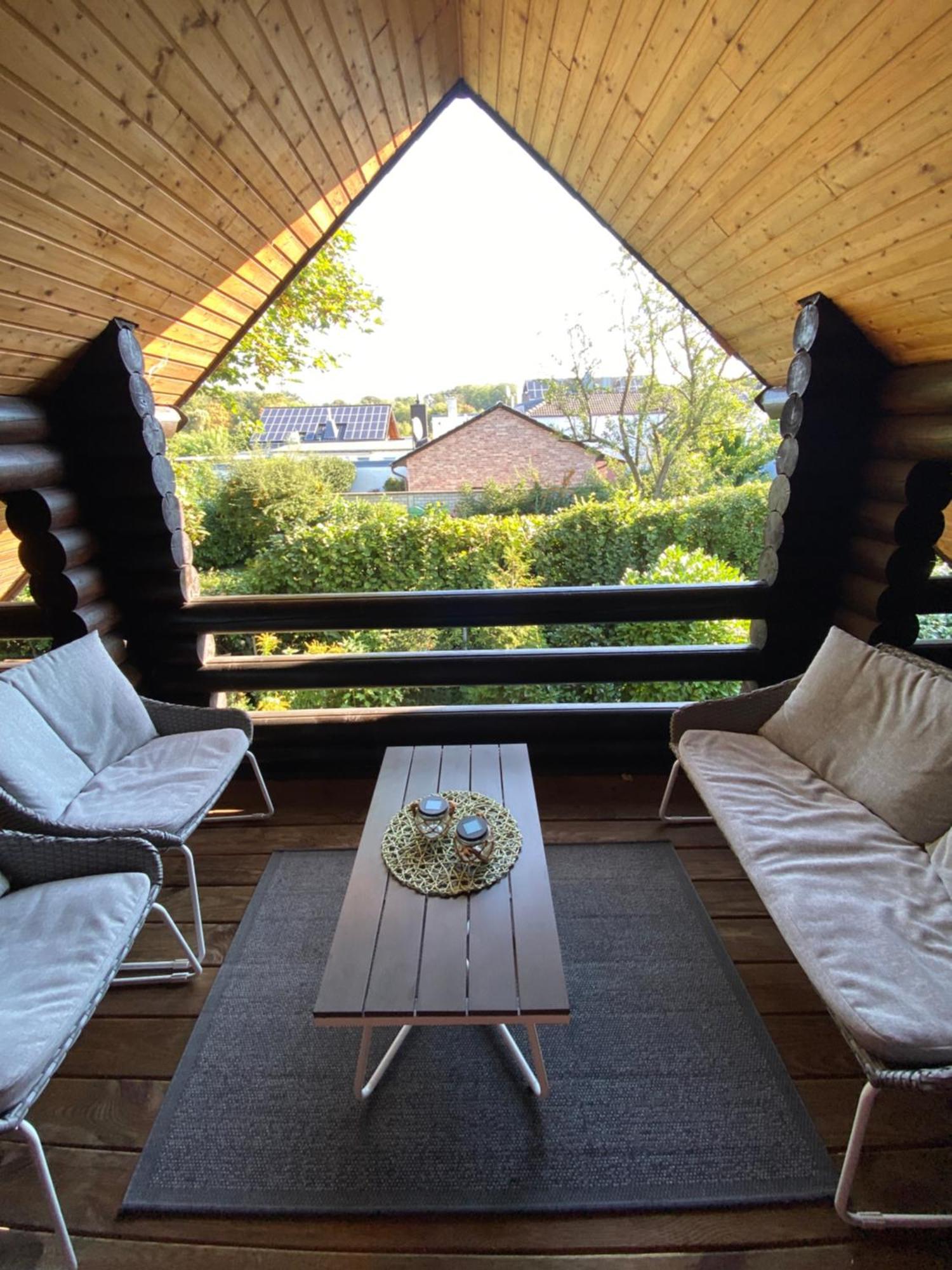 Eifel-Lounge Blockhaus Mit Kamin Garten Balkon Nahe Koeln Therme Bruehl Phantasialand Weilerswist Exteriér fotografie