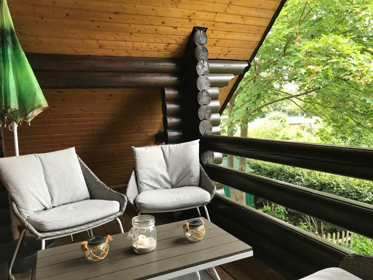 Eifel-Lounge Blockhaus Mit Kamin Garten Balkon Nahe Koeln Therme Bruehl Phantasialand Weilerswist Exteriér fotografie